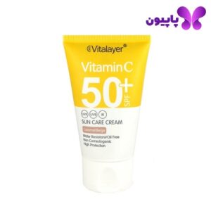 کرم ضد آفتاب حاوی ویتامینC کارامل بژ ویتالیر