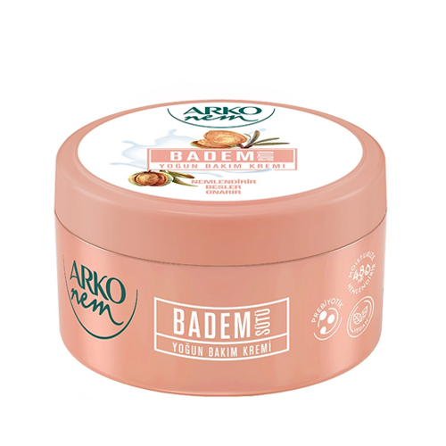 Arko Nem Prebiyotik Badem Sütü Krem 250 ml کرم مرطوب کننده شیر بادام ۲۵۰ میل آرکونم - Image 1