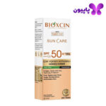 کرم ضد آفتاب رنگی پوست چرب +SPF50 بیوکسین 50 میل