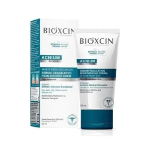 كرم مرطوب كننده ضد جوش ACNIUM clinical پوست مختلط و چرب بيوكسين 50 ميل