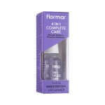 لاك تقويت ناخن و مراقبتی 4 در 1 Complete Care فلورمار - Image 2