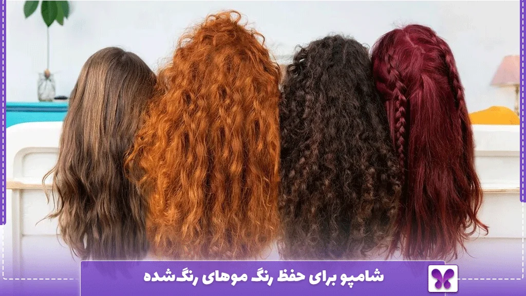 شامپو برای حفظ رنگ موهای رنگ‌شده