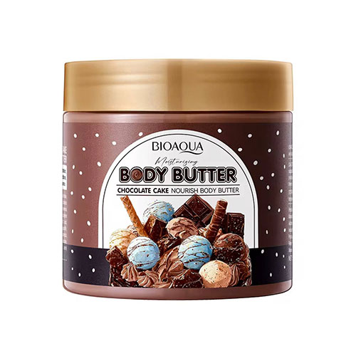 Bioaqua Chocolate Cake Nourish Body Butter 200Gr كره بدن مغذی رايحه كيك شكلاتی بيوآكوا 200 گرمی - Image 1