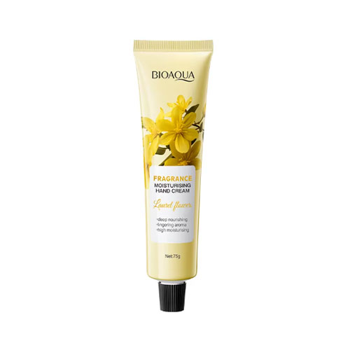 Bioaqua Laurel flowers Hand Cream 75G كرم دست معطر LAWREL FLOWERS بيوآكوا 75 گرمی - Image 1