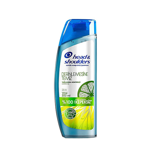 Head Shoulders Markalı Ürünler ve Fiyatları 300Ml شامپو ضد شوره و كنترل كننده چربی كف سر ليمو هد اند شولدرز 300 ميل - Image 1