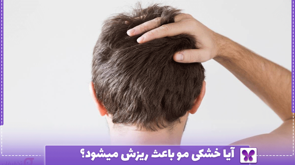 آیا خشکی مو باعث ریزش میشود؟