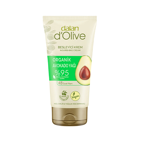 Dalan D'olive Avokado El Kremi 60 Ml كرم مرطوب كننده و مغذی 48 ساعته روغن آووكادو دالان تيوپی 60 ميل - Image 1