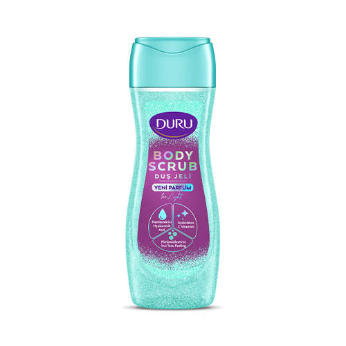 Duru Body Scrub Duş Jeli Ice Light 450 Ml شامپو بدن شيمردار حاوی اسكراب ICE LIGHT دورو 450 ميل - Image 1