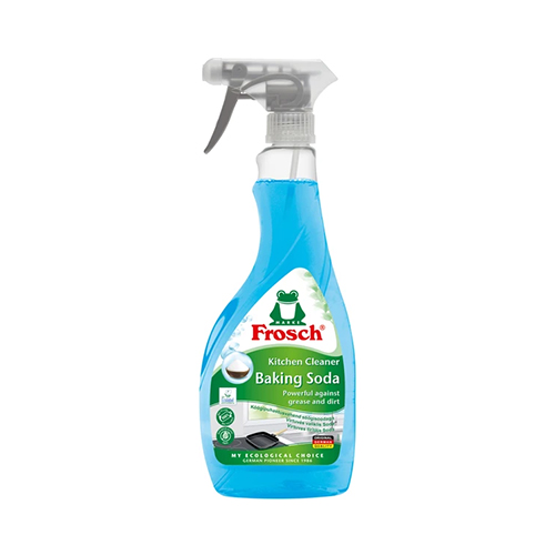 Frosch Baking Soda Kitchen Cleaner 500Ml اسپری پاک كننده سطوح آشپزخانه FROSCH فروش حاوی جوش شيرين 500 ميل - Image 1