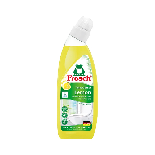 Frosch Lemon Toilet Cleaner 750Ml جرمگير سرويس بهداشتی FROSCH فروش رايحه مركبات 750 ميل - Image 1