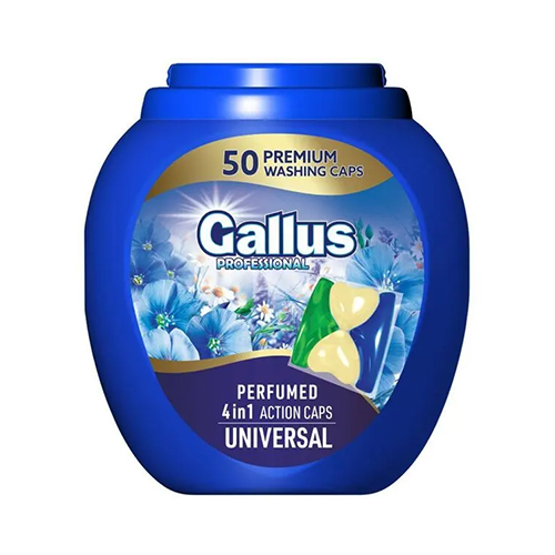 Gallus Professional Perfumed 4in1 Action Caps Universal كپسول لباسشويی معطر گالوس 50 عددی - Image 1
