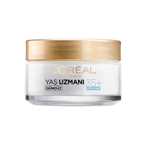 L'Oréal Paris Yaş Uzmanı 35+ Gündüz Kolajen Peptid Fraksiyon 50 ml كرم روز آبرسان و ضد چروک بالای 35 سال لورآل - Image 1