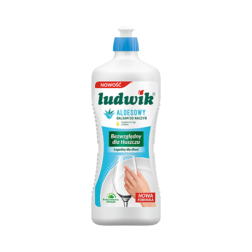 Ludwik Aloesowy dishwashing liquid 1040Gr مايع ظرفشويی لودويك 1040 گرمی با رايحه آلوئه ورا - Image 1