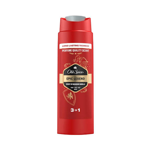 Old Spice Epic Legend 3-In-1 Shower Gel 400ml شامپو سرو صورت و بدن EPIC LEGEND اولد اسپايس 400 ميل - Image 1