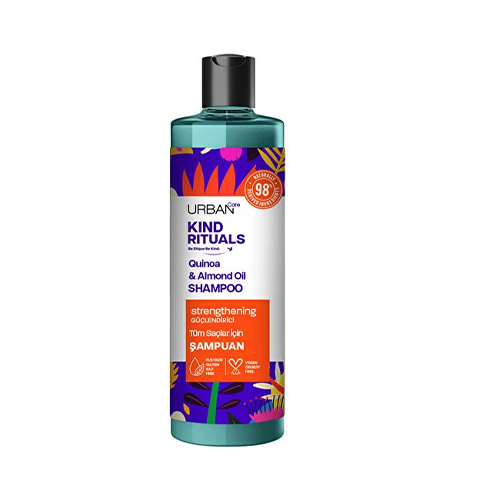 Urban Care Kind Rituals Quinoa & Almond Oil Shampoo 400ml شامپو تقويت كننده كينوا و روغن بادام اربن كر 400 ميل - Image 1