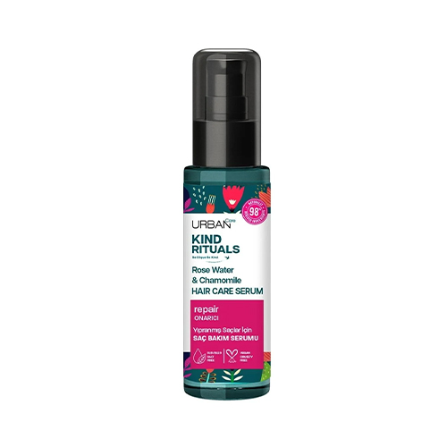 Urban Care Kind Rituals Rose Water Chamomile Hair Serum 100ml سرم ترميم كننده مو رزواتر اربن كر 75 ميل - Image 1