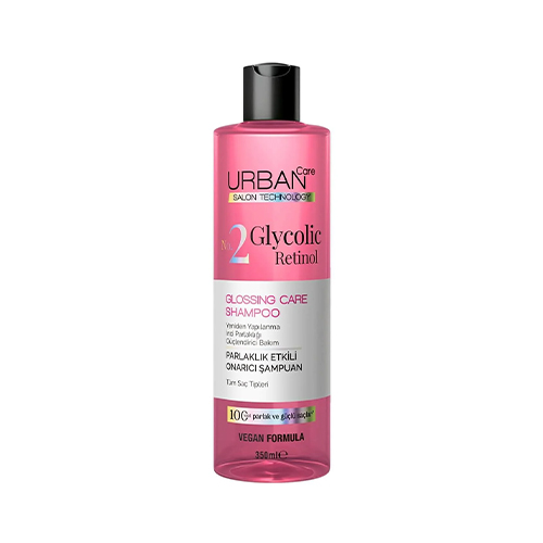 Urban Care Şampuan Glycolic Retinol NO2 350 ml شامپو براق كننده و ترميم كننده گليكوليك رتينول شماره 2 اربن كر 350 ميل - Image 1