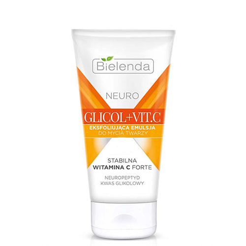 bielenda-glycol-and-vitamin-c-emulsion امولسیون پاک کننده و لایه بردار صورت ویتامین سی بی یلندا - Image 1