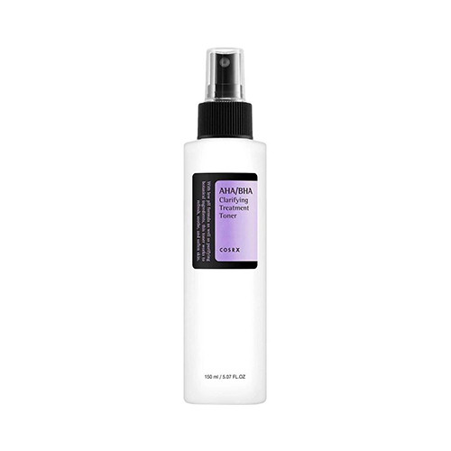Cosrx Aha Bha Clarifying Treatment Toner 100Ml تونر روشن كننده و لايه بردار AHA/BHA كوزاركس 100 ميل - Image 1