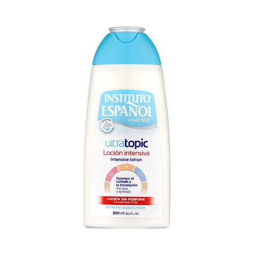 Instituto Espaniol Ultratopic Intensive Lotion 300 ml لوسيون تسكين دهنده قوی سوزش و خارش ultratopic اسپانول 300 ميل - Image 1