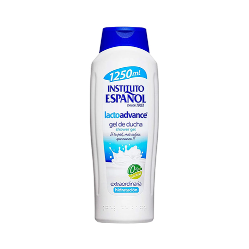 Instituto Español Lactoadvance Milk Shower Gel 1250Ml شاورژل رطوبت رسان قوی فاقد لاكتوز lactoadvance اسپانول 1250 ميل - Image 1