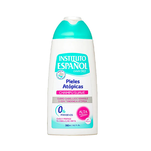 Instituto español Atopic Skin Soft Shampoo 300ml شامپو ملايم ضد خارش مناسب پوست كف سر مستعد آتوپی Atopik Skin اسپانول 300 ميل - Image 1