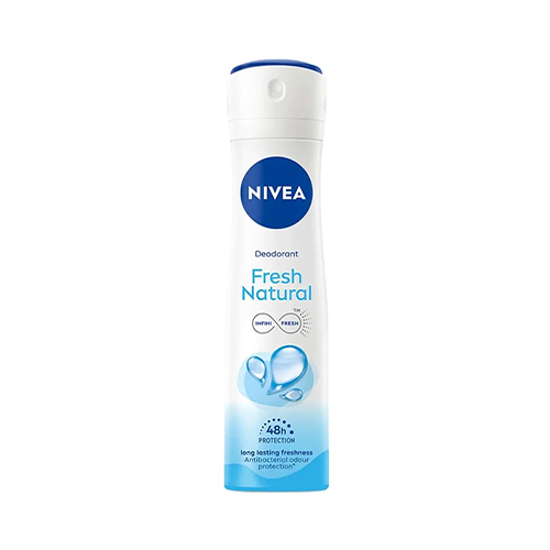 Nivea Fresh Natural Deodorant Spray 200 ml اسپری دئودورانت 72 ساعته زنانه FRESH NATURAL نيوآ 200 ميل - Image 1