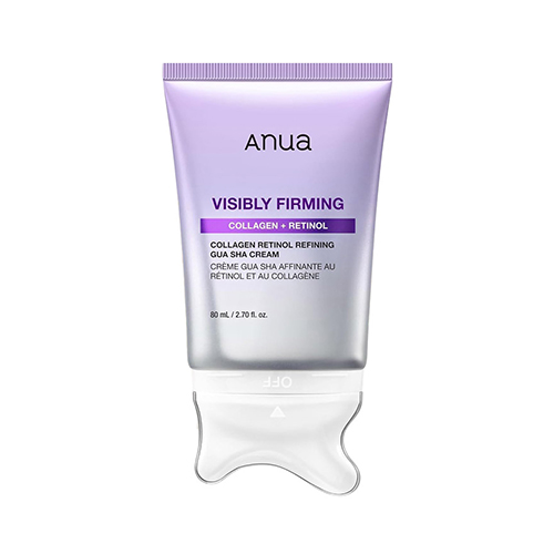 Anua Collagen Retinol Refining Gua Sha Cream 80ml كرم گواشا سفت كننده حاوی كلاژن و رتينول VISIBLY FIRMING آنوا 80 ميل - تصویر 1
