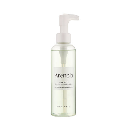 Arencia Pore Melt Mochi Cleansing Oil 200mL كلينزر روغنی موچی پاك كننده منافذ و جوش های سر سياه PORE MELT آرنسيا 200 ميل - تصویر 1