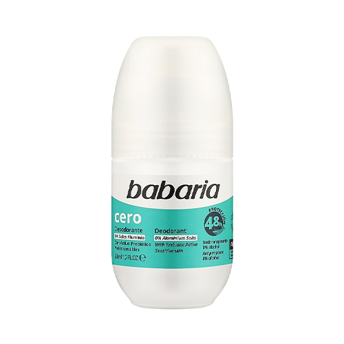 Babaria Cero Deodorant Roll-On 50Ml دئودورانت رولی فاقد آلومينيوم 48 ساعته cero باباريا 50 ميل - Image 1