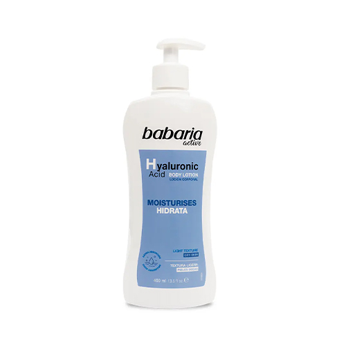 Babaria Hyaluronic Acid Body Lotion 400ml لوسيون بدن آبرسان هيالورونيك اسيد باباريا 400 ميل - Image 1
