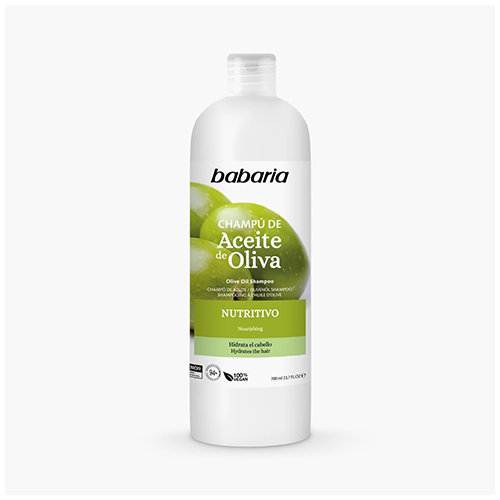 Babaria Olive Oil Nourishing Shampoo 700ml شامپو مغذی روغن زيتون باباريا 700 ميل - Image 1
