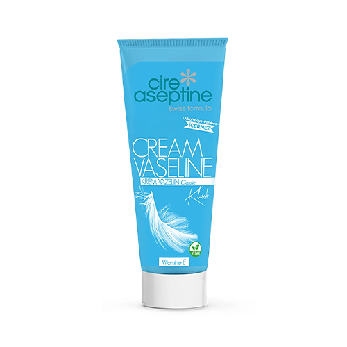 Cire Aseptine Klasik Krem Vazelin 75 ml كرم وازلين تيوپی كلاسيك آسپتين 75 ميل - تصویر 1