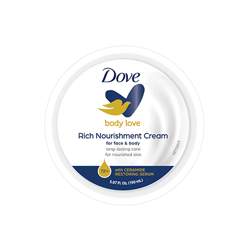 Dove Body Love Rich Nourishment Cream 50Ml كرم مغذی صورت و بدن 72 ساعته Rich nourishment cream داو 50 ميل - Image 1