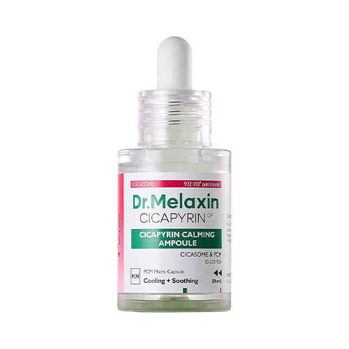Dr.Melaxin Cicapyrin Calming Ampoule 30ml آمپول آبرسان و تسكين دهنده CICAPYRIN دكتر ملاكسين 30 ميل - تصویر 1