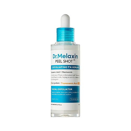 Dr.Melaxin Peel Shot Exfoliating TX-Serum 80Ml سرم لايه بردار ترانگزاميك اسيد و نياسين آميد PEEL SHOT دكتر ملاكسين 80 ميل - تصویر 1