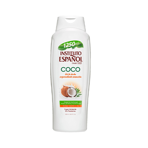 Instituto Español Coconut Shower Gel 1250ml شاور ژل محافظت كننده نارگيل COCO اسپانول 1250 ميل - Image 1