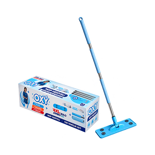 Mr. Oxy Yer Temizlik Havlusu 50'li ست طی زمين شوی و دستمال مرطوب پاك كننده سطوح 50 عددی mr.OXY - تصویر 1