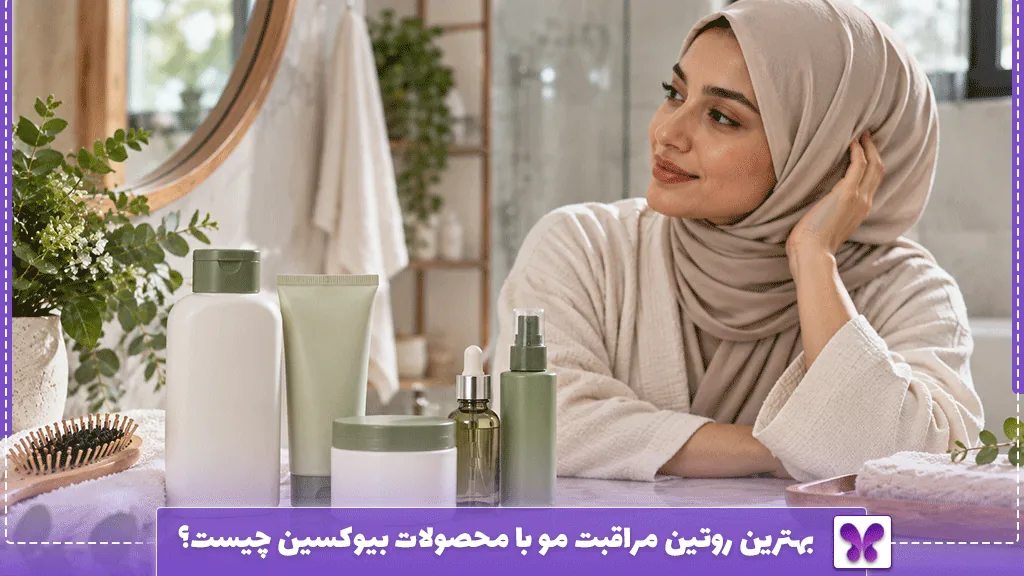 بهترین روتین مراقبت مو با محصولات بیوکسین چیست؟